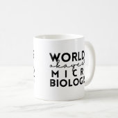 Der weltweit beste Mikrobiologe Kaffeetasse (VorderseiteRechts)