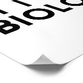 Der weltweit beste Mikrobiologe Poster (Ecke)