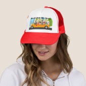 Der weltweit beste Schulbusfahrer Truckerkappe (Beispiel)