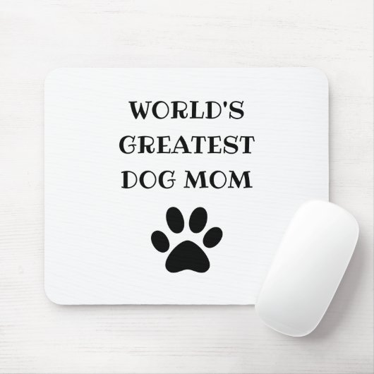 Der weltweit größte Hund-Mama-Benutzerdefinierter  Mousepad (Mit Mouse)