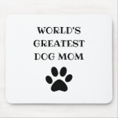 Der weltweit größte Hund-Mama-Benutzerdefinierter  Mousepad (Vorne)