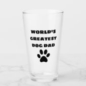 Der weltweit größte Hund-Vater mit benutzerdefinie Glas (Vorderseite)