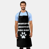 Der weltweit größte Hund-Vater mit benutzerdefinie Schürze (Getragen)