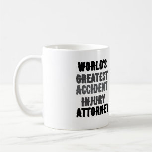 Der weltweit größte Verletzungsanwalt Kaffeetasse