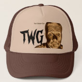 Der wenge Typ Truckerkappe (Vorderseite)