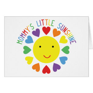 Der wenig Sonnenschein der Mama