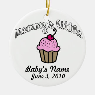 Der wenige kleine Kuchen der Mama - Rosa - Ihr Keramik Ornament