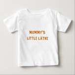 DER WENIGE LATKE DER BABY T-SHIRT<br><div class="desc">LASSEN SIE DAS WENIG,  DAS EINE DIESES CHANUKKA CHANUKAH ODER T - SHIRT MIT JÜDISCHEM STOLZ FÜR MAMA TRAGEN.</div>