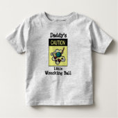 Der wenige ruinierende Ball des Vatis Kleinkind T-shirt (Vorderseite)