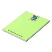 Der Werbespot für den Hafen Notizblock (Rotiert)