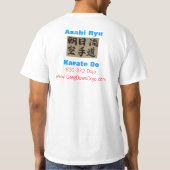 "Der WERT" der Damen u. der Männer T - Shirt, T-Shirt (Rückseite)