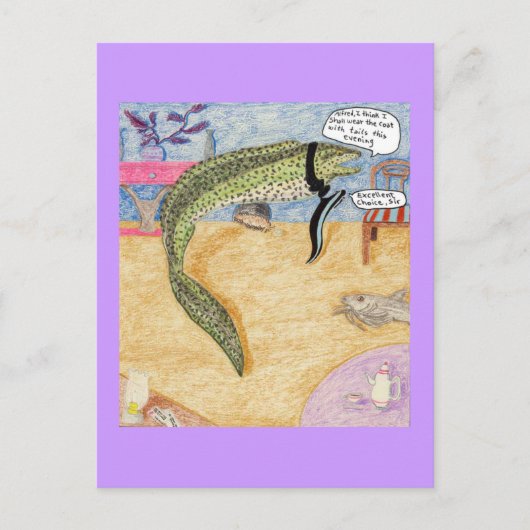 Der Wert Postkarte (Vorderseite)