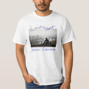 Der Wert-T-Shirt der einsamen Herz-Männer T-Shirt
