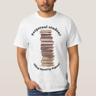 der Wert-T - Shirt unaufhörlicher Student Männer