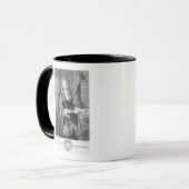 Der werte Robert Boyle graviert von B. Baron Tasse (Vorderseite Links)