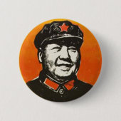 Der wertvolle Mao-Knopf Button (Vorderseite)