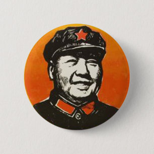 Der wertvolle Mao-Knopf Button