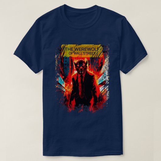 Der Werwolf der Mauerstraße T-Shirt (Design vorne)