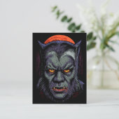 Der Werwolf-Fluch-Postkarte Postkarte (Stehend Vorderseite)