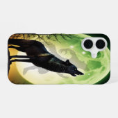 Der Werwolf-Heuler iPhone 16 Hülle (Rückseite (Horizontal))