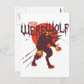Der Werwolf: Lycan Postkarte (Vorne/Hinten)