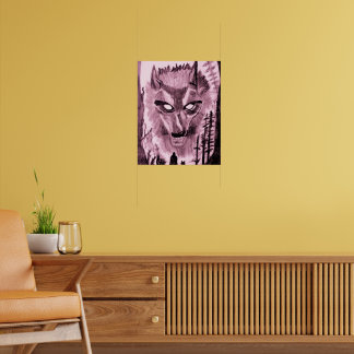 DER WERWOLF STREIFT HEUTE NACHT POSTER
