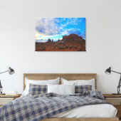 Der Westen Leinwanddruck (Insitu (Schlafzimmer))