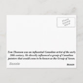 Der Westen Postkarte (Rückseite)