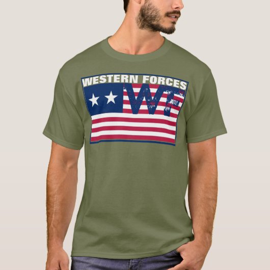Der Western Forces T-Shirt (Vorderseite)