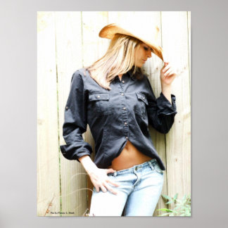 Der Western-Look - Maßgeschneidert - angepasst Poster