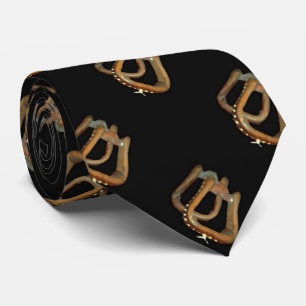 Der Western-Sattel-Steigbügel-Druck-Hals-Krawatte Krawatte