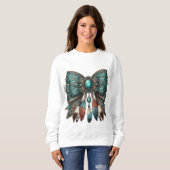der westliche Bogenstil Sweatshirt (Vorne ganz)