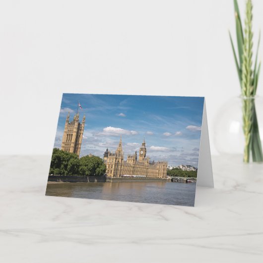 Der Westminster Blank Gruß Palast Karte (Vorderseite)