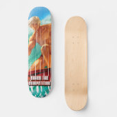 Der Wettbewerb 1 Skateboards verschaltet (Vorderseite)