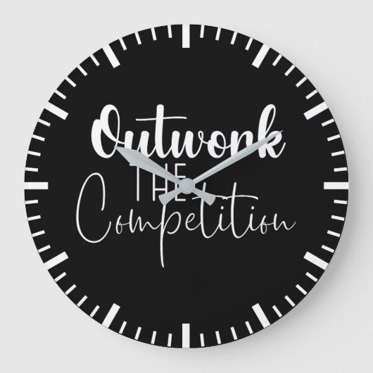 Der Wettbewerb Große Wanduhr (Vorderseite)
