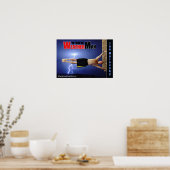 Der Wettermann Poster (Küche)