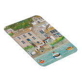 Der Wharf in Mousehole Magnet (Rechte Seite)