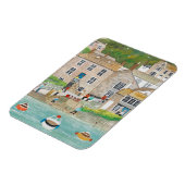 Der Wharf in Mousehole Magnet (Linke Seite)