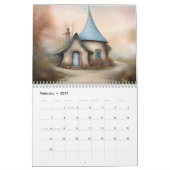 Der Whimsical World of Petite Abodes Kalender (Feb 2027)