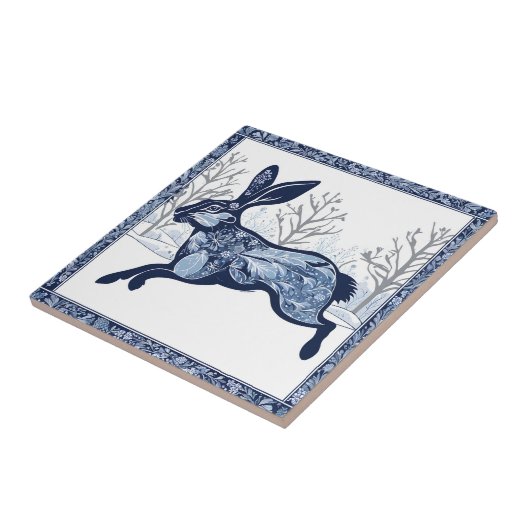 Der Whimsikale Ausflug des Hares Winters Fliese (Seite)