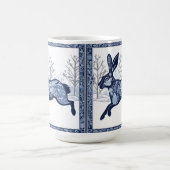 Der Whimsikale Ausflug des Hares Winters Kaffeetasse (Mittel)