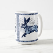 Der Whimsikale Ausflug des Hares Winters Kaffeetasse (VorderseiteRechts)