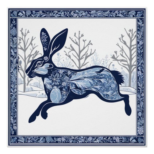 Der Whimsikale Ausflug des Hares Winters Poster (Vorderseite)