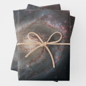 Der Whirlpool Galaxy M51 & Companion im Weltraum Geschenkpapier Set (Beispiel)