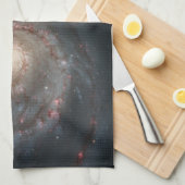 Der Whirlpool Galaxy M51 & Companion im Weltraum Geschirrtuch (Viertel Falte)