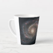Der Whirlpool Galaxy M51 & Companion im Weltraum Milchtasse (Linke Ecke)