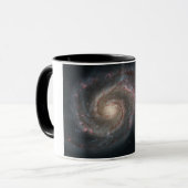 Der Whirlpool Galaxy M51 & Companion im Weltraum Tasse (Vorderseite Links)