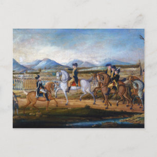 Der Whiskey-Aufstand (1795) Postkarte