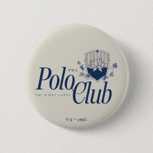 Der White Lotus Polo Club Button