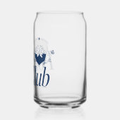 Der White Lotus Polo Club Dosenglas (Links)